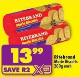 Shoprite Ritebrand Marie Biscuits offer