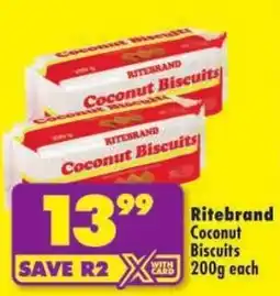 Shoprite Ritebrand Coconut Biscuits offer