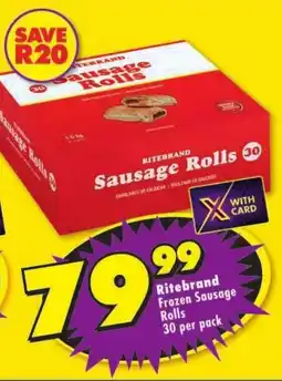 Shoprite Ritebrand Sausage Rolls offer