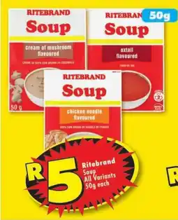 Shoprite Ritebrand Soup offer