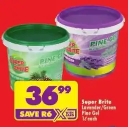 Shoprite Super Brite Pine Gel offer