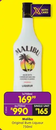 Shoprite Malibu Original Rum Liqueur offer