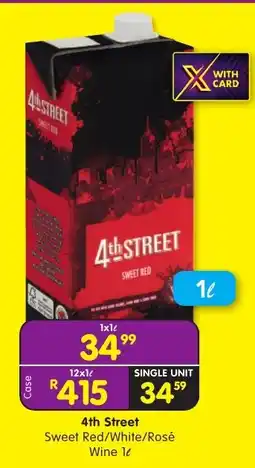 Shoprite 4th Street Sweet Red offer