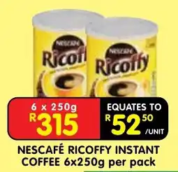 Shoprite Nescafé ricoffy instant coffee offer