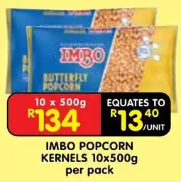 Shoprite IMBO POPCORN KERNELS offer