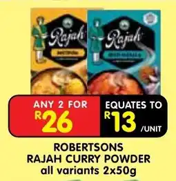 Shoprite Robertsons Rajah Curry Powder offer