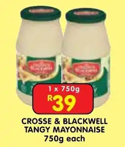 Shoprite Crosse & Blackwell Tangy Mayonnaise offer