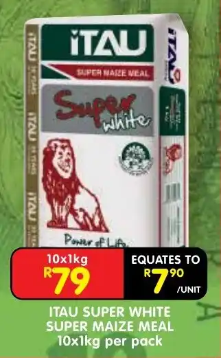 Shoprite ITAU SUPER WHITE SUPER MAIZE MEAL offer