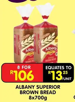 Shoprite Albany Brown Bread offer