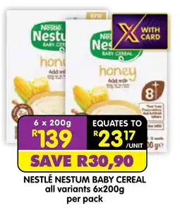 Shoprite Nestlé Nestum Baby Cereal offer