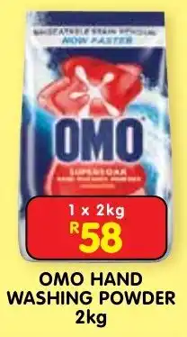 Shoprite OMO HAND WASHING POWDER offer