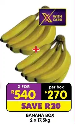 Shoprite BANANA BOX offer
