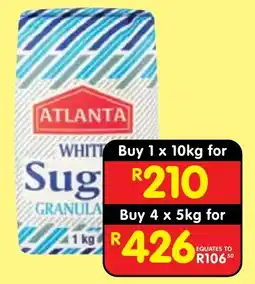 Shoprite Atlanta White Sugar Granula offer