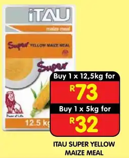 Shoprite ITAU SUPER YELLOW MAIZE MEAL offer
