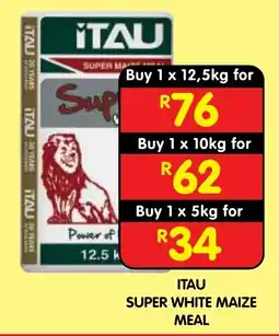 Shoprite ITAU SUPER WHITE MAIZE MEAL offer