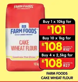 Shoprite FARM FOODS CAKE WHEAT FLOUR offer