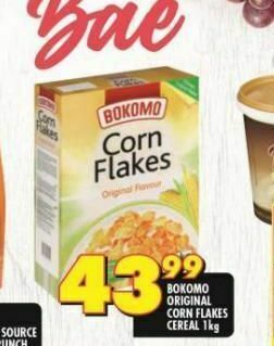 Shoprite Bokomo corn flakes offer