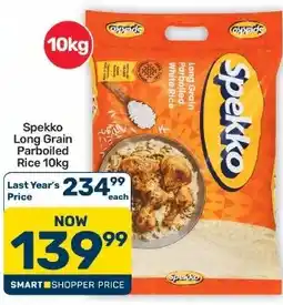 Pick n Pay Hypermarket Spekko Long Grain Parboiled Rice offer