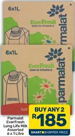 Pick n Pay Hypermarket Parmalat EverFresh Long Life Milk Assorted offer