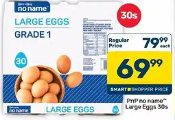Pick n Pay Hypermarket no name Large Eggs offer