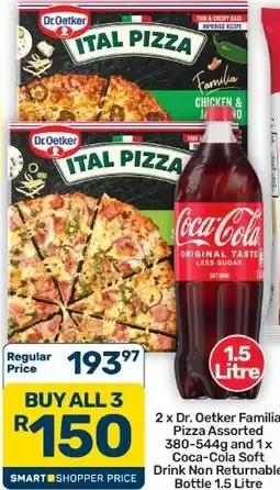 Pick n Pay Hypermarket Dr. Oetker Ital Pizza Assorted offer