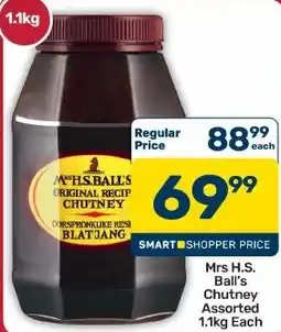 Pick n Pay Hypermarket Mrs H.S. Ball's Chutney Assorted offer