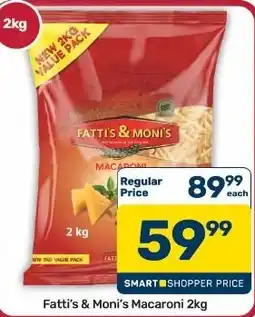 Pick n Pay Hypermarket Fatti's & Moni's Macaroni offer