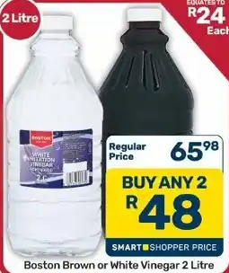 Pick n Pay Hypermarket Boston Brown or White Vinegar offer