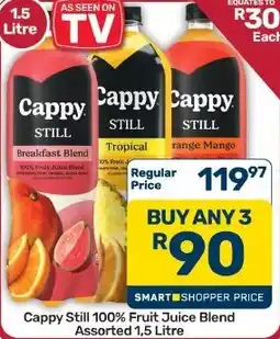 Pick n Pay Hypermarket Cappy Still 100% Fruit Juice Blend Assorted offer
