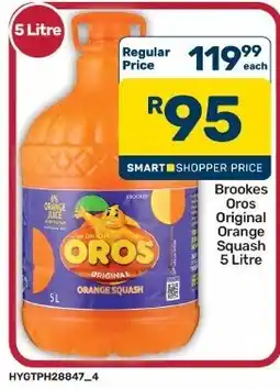 Pick n Pay Hypermarket Brookes Oros Original Orange Squash offer