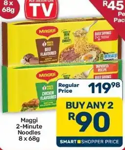 Pick n Pay Hypermarket Maggi 2-Minute Noodles offer