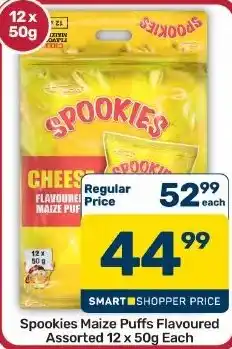 Pick n Pay Hypermarket Spookies Maize Puffs Assorted offer
