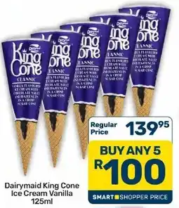Pick n Pay Hypermarket Dairymaid King Cone Ice Cream Vanilla offer