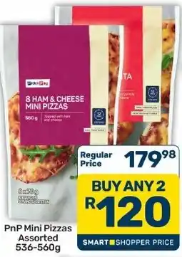 Pick n Pay Hypermarket PnP Mini Pizzas Assorted offer