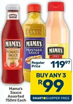 Pick n Pay Hypermarket Mama's Sauce Assorted offer