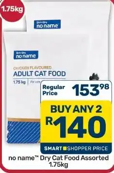 Pick n Pay Hypermarket no name Dry Cat Food Assorted offer