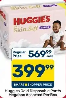 Pick n Pay Hypermarket Huggies Gold Disposable Pants Assorted offer