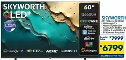 Pick n Pay Hypermarket SKYWORTH QLED+ offer