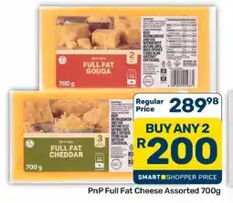 Pick n Pay Hypermarket PnP Full Fat Cheese Assorted offer