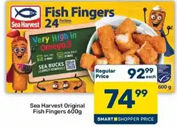 Pick n Pay Hypermarket Sea Harvest Original Fish Fingers offer