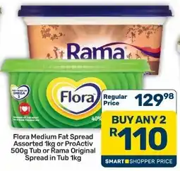 Pick n Pay Hypermarket Flora Medium Fat Spread Assorted offer