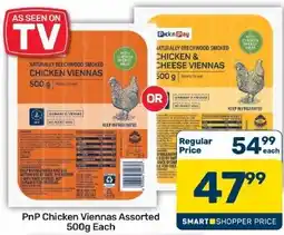 Pick n Pay Hypermarket PnP Chicken Viennas Assorted offer