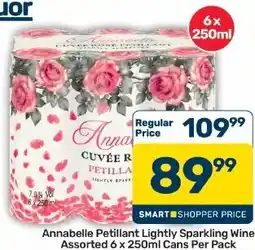 Pick n Pay Hypermarket Annabelle Petillant Lightly Sparkling Wine Assorted offer
