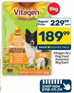 Pick n Pay Hypermarket Vitagen Dry Dog Food Assorted offer