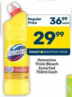 Pick n Pay Hypermarket Domestos Thick Bleach Assorted offer