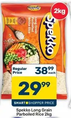 Pick n Pay Hypermarket Spekko Long Grain Parboiled Rice offer