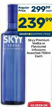 Pick n Pay Hypermarket Skyy Vodka Assorted offer