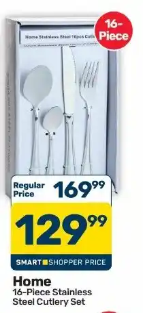 Pick n Pay Hypermarket Home 16-Piece Stainless Steel Cutlery Set offer