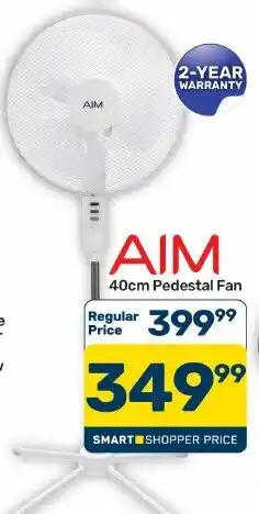 Pick n Pay Hypermarket AIM 40cm Pedestal Fan offer