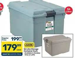 Pick n Pay Hypermarket ADDIS 56 Litre Storage Container offer